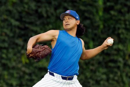 今永の次回登板は22日 本拠地でのブルワーズ戦