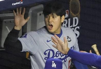 　ドジャース・大谷翔平（提供・共同通信社）