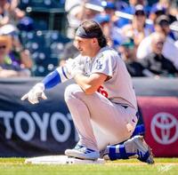 　３安打をマークしたフリーランド（ロサンゼルス・ドジャース提供）