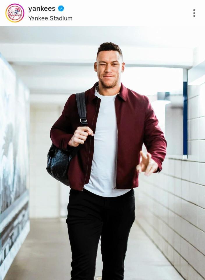 　ヤンキースの公式インスタグラム（ｙａｎｋｅｅｓ）より