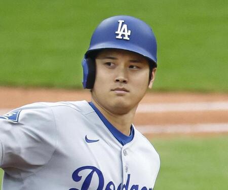 大谷翔平　鋭い打球もタティスの正面に　ド軍はプレーボールから１５人連続アウト　変則左腕に１人の走者も出せず