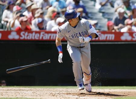 鈴木誠也　元同僚ヘンドリックスから一矢報いた１安打