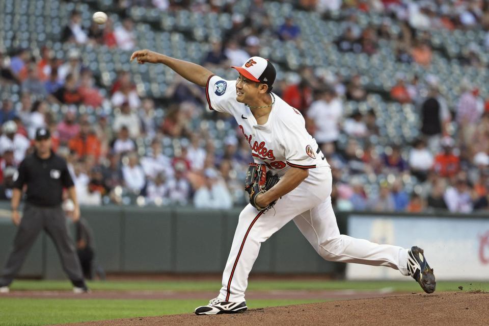 　先発した菅野（イマジンイメージズ・ロイター＝共同）