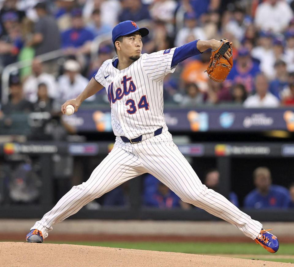 　フィリーズ戦に先発した千賀（ＡＰ＝共同）