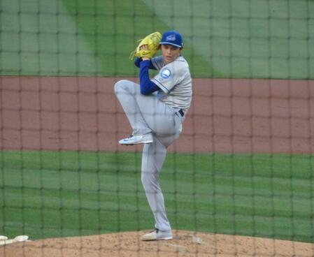 佐々木朗希、マイナー登板で初回に先制点許す 最速156・7キロ 先頭にストレート四球後に球速低下