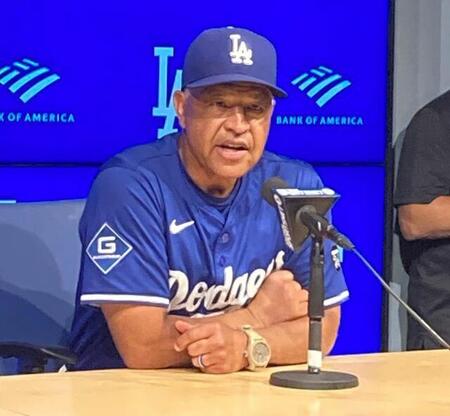 ロバーツ監督 8月には先発6人制継続の意思 MLBでは珍しいローテーション