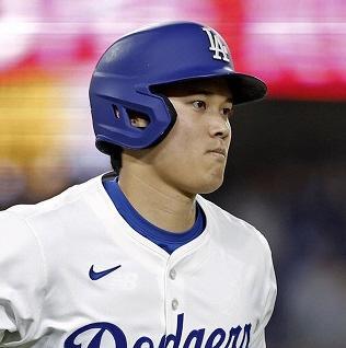 　ドジャース・大谷（提供・共同通信社）