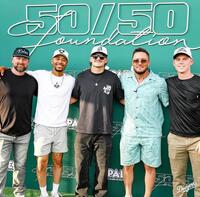 　ベッツの慈善イベントに参加したドジャースの選手たち（ロサンゼルス・ドジャース提供）