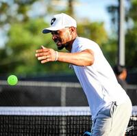 　ピックルボールを楽しむベッツ（ロサンゼルス・ドジャース提供）