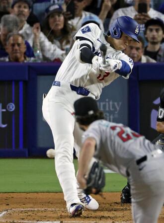 大谷翔平は3戦連続安打で3打数1安打 ドジャースは3安打完封負けで連勝4でストップ パドレス敗れ優勝マジック25に