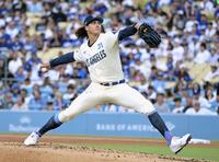 　先発したグラスノー（共同）