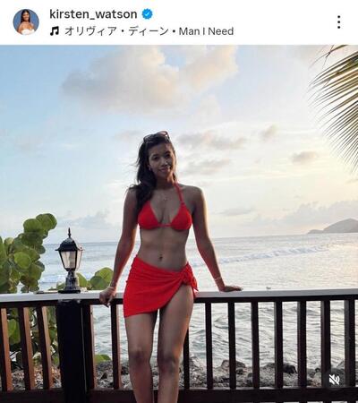 　キアステン・ワトソンさんのインスタグラム（ｋｉｒｓｔｅｎ＿ｗａｔｓｏｎ）より