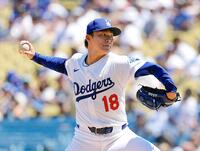 　７回１失点と好投した山本（共同）