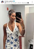　キアステン・ワトソンさんのインスタグラム（ｋｉｒｓｔｅｎ＿ｗａｔｓｏｎ）より