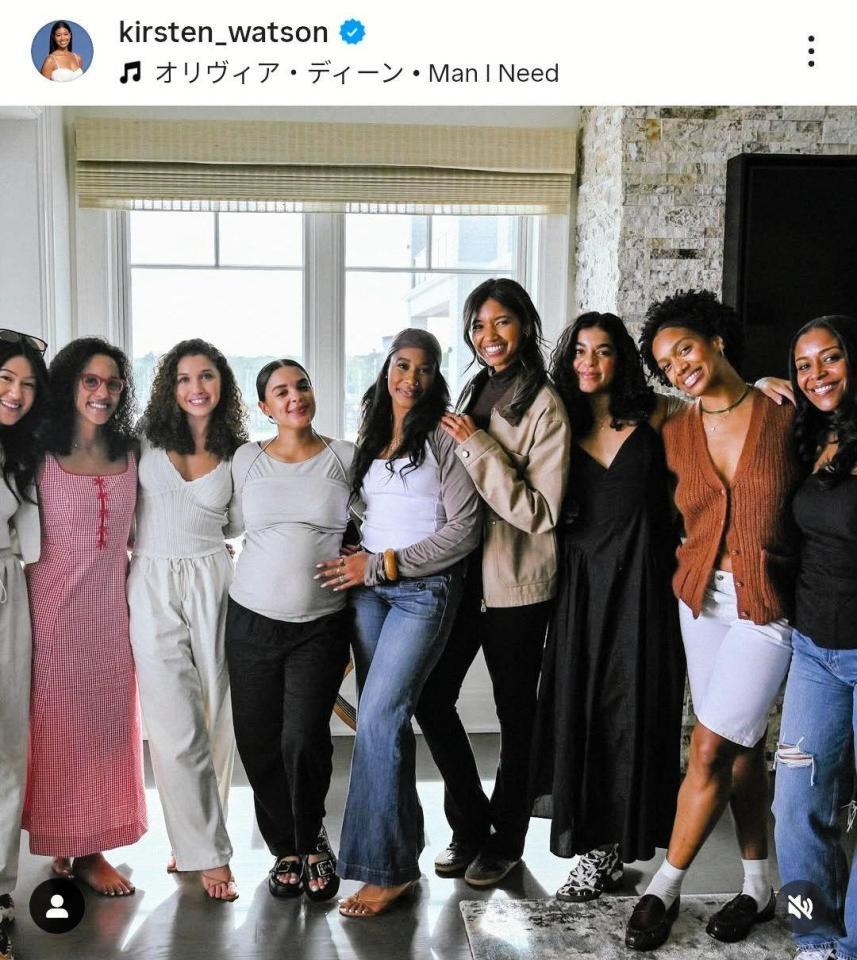 　キアステン・ワトソンさんのインスタグラム（ｋｉｒｓｔｅｎ＿ｗａｔｓｏｎ）より