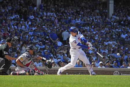 鈴木誠也　４戦連続安打＆サヨナラ生還　今季５盗塁目も
