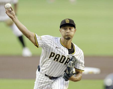 パドレス・ダルビッシュが初回に先制被弾　なおも３四死球で２死満塁のピンチも見逃し三振で切り抜ける