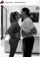 今年７月、妻の第２子妊娠を発表したキケ・ヘルナンデスのインスタグラム＠ｋｉｋｅｈｎｄｅｚより