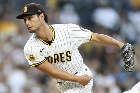 　先発したダルビッシュ（ゲッティ＝共同）