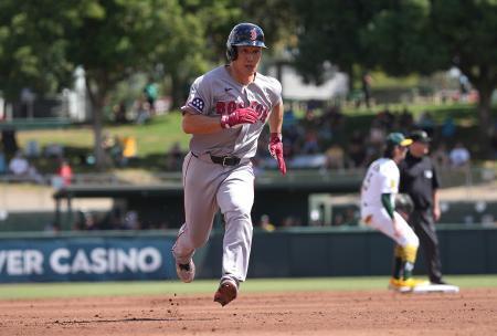 Ｒソックス吉田は３打数無安打　アスレチックス戦、５番・ＤＨ