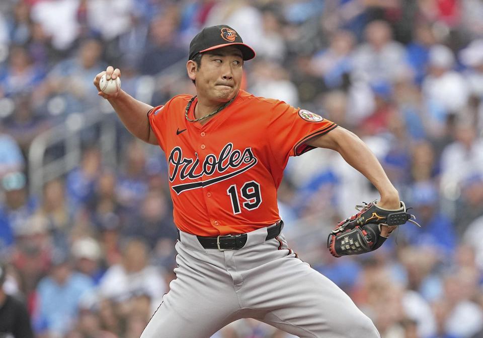 　先発し、６回４安打１失点だった菅野（イマジンイメージズ・ロイター＝共同）