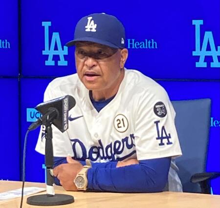 ドジャース・ロバーツ監督、惜敗に大きなため息「最後まで粘り強く戦ったと思う」　先発にバンダ起用も裏目、大谷ライバルのシュワバーに５３号被弾