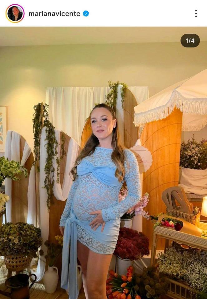 　キケ・ヘルナンデスの妻・マリアナさんのインスタグラム（ｍａｒｉａｎａｖｉｃｅｎｔｅ）より 