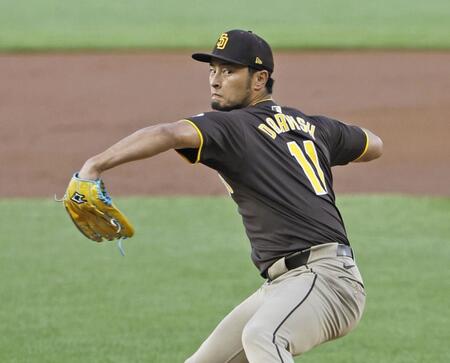 パドレス・ダルビッシュが五回途中６安打２失点で降板　今季５勝目ならず