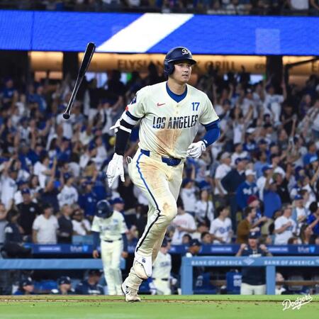解説者も驚嘆「簡単に打ってる感じ」　ドジャース・大谷翔平が２試合連続の５３号
