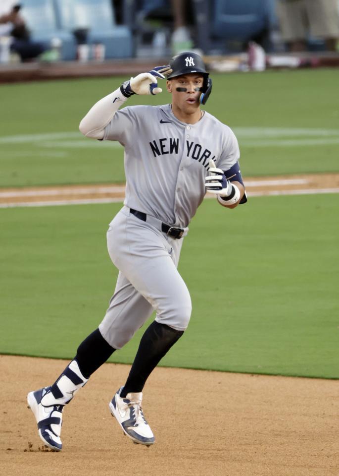 　ヤンキースのジャッジ（提供・共同通信社）