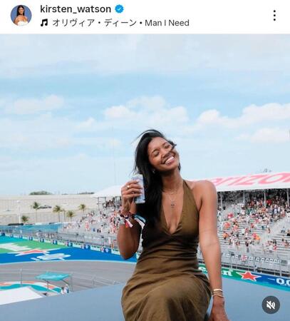 　キアステン・ワトソンさんのインスタグラム（ｋｉｒｓｔｅｎ＿ｗａｔｓｏｎ）より