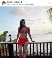 　キアステン・ワトソンさんのインスタグラム（ｋｉｒｓｔｅｎ＿ｗａｔｓｏｎ）より