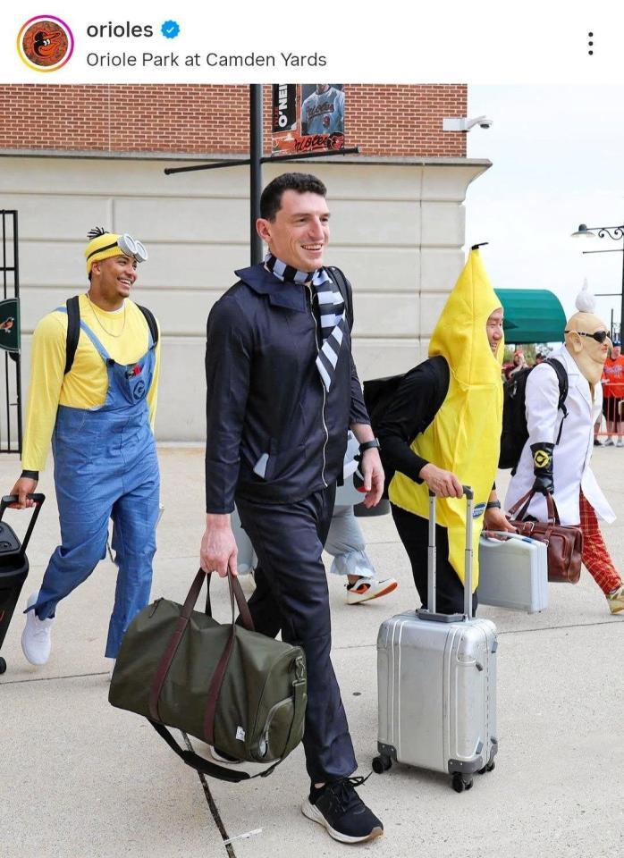 　オリオールズの球団公式インスタグラム（ｏｒｉｏｌｅｓ）より