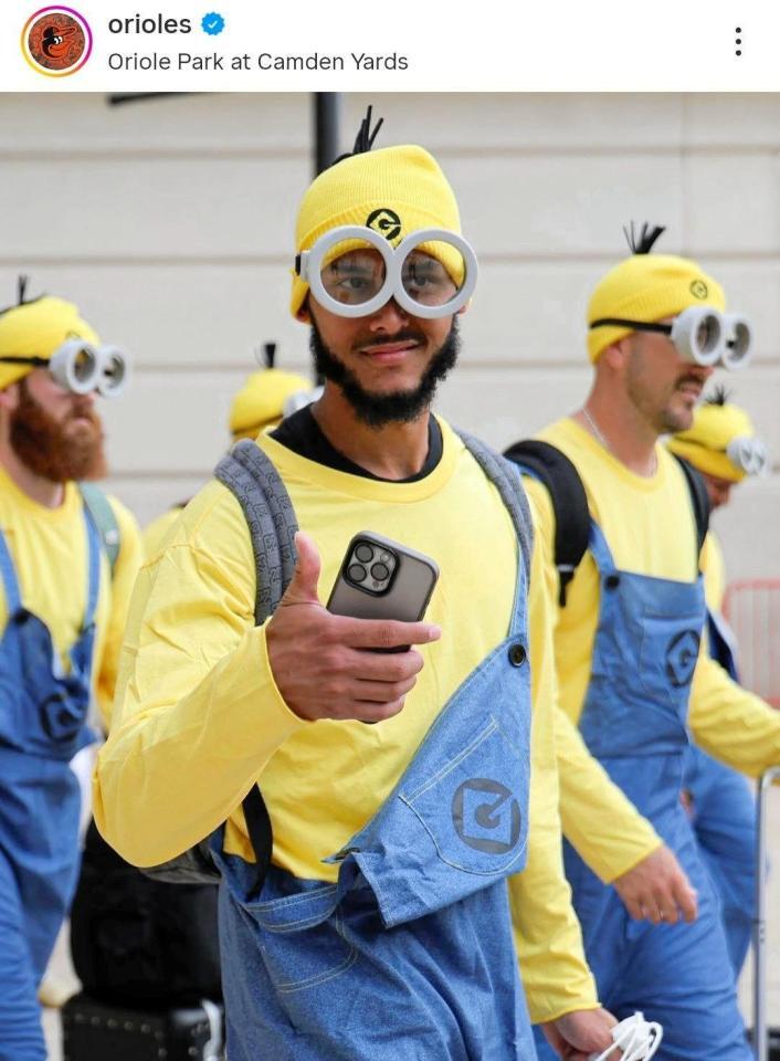 　オリオールズの球団公式インスタグラム（ｏｒｉｏｌｅｓ）より