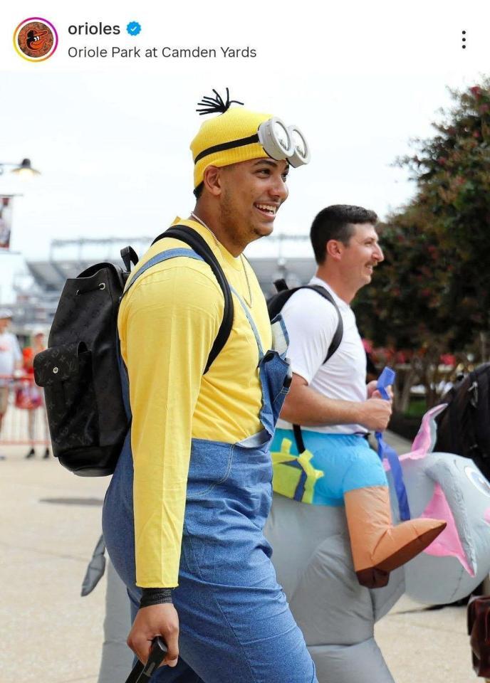 　オリオールズの球団公式インスタグラム（ｏｒｉｏｌｅｓ）より