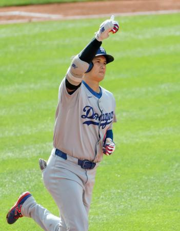 大谷、１４６得点は断トツ　ＯＰＳでもナ・リーグ１位