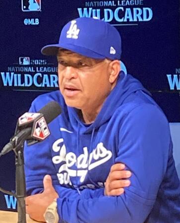 大谷翔平をＰＳ開幕投手に起用しなかったワケ　ロバーツ監督は登板翌日の疲労考慮「第３戦の次の日はオフになる」