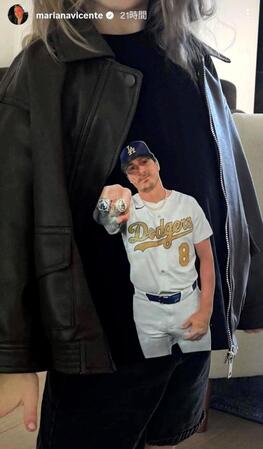 　キケ・ヘルナンデスの妻・マリアナさんのインスタグラム（ｍａｒｉａｎａｖｉｃｅｎｔｅ）より