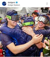 ドジャースのインスタグラム（＠ｄｏｄｇｅｒｓ）から