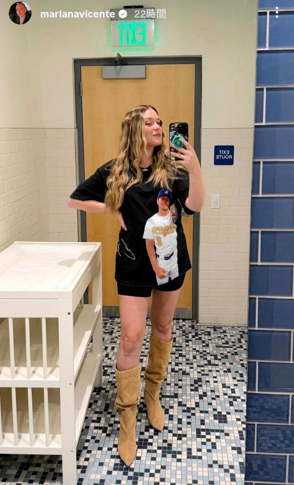 　キケ・ヘルナンデスの妻・マリアナさんのインスタグラム（ｍａｒｉａｎａｖｉｃｅｎｔｅ）より