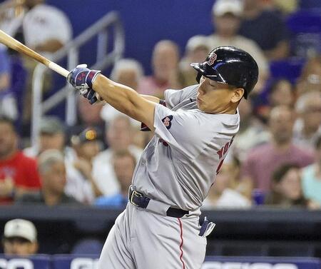 　レッドソックス・吉田正尚（提供・共同通信社）