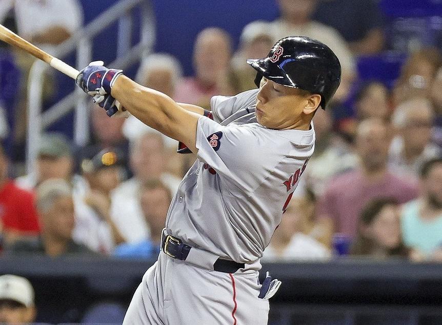 　レッドソックス・吉田正尚（提供・共同通信社）