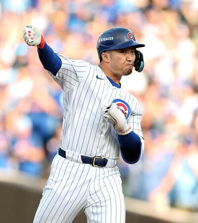 　２回、二塁打を放った鈴木（ゲッティ＝共同）