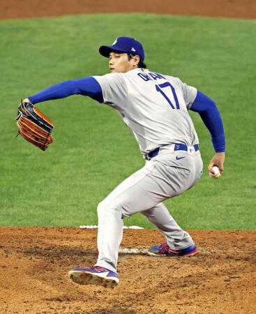 　先発した大谷（共同）