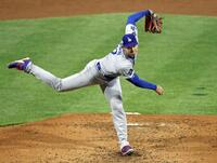 　先発した大谷（共同）