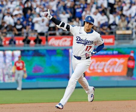 　ロバーツ監督も信頼を寄せる大谷（共同）