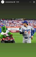 　大谷翔平インスタグラム（ｓｈｏｈｅｉｏｈｔａｎｉ）ストーリーズより