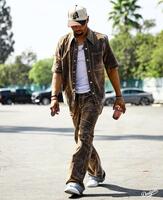 　球場入りするベッツ（ロサンゼルス・ドジャース提供）