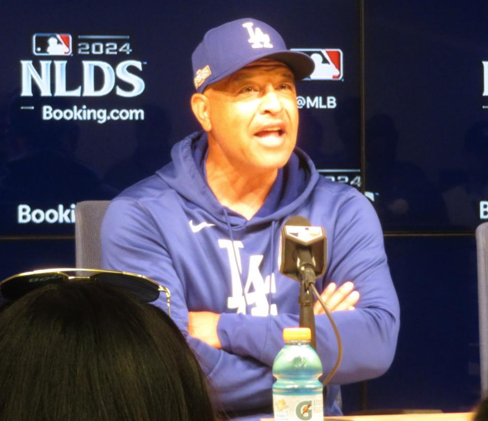 　ドジャースのデーブ・ロバーツ監督