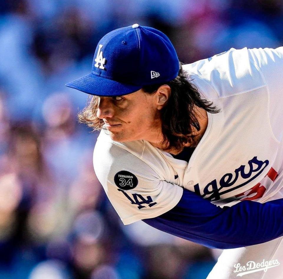 ドジャース グラスノーが6回無失点「ずっと夢見てきた」脚にけいれん